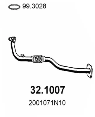 Tubo de escape Nissan PRIMERA Traveller