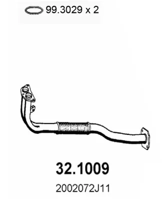 Tubo de escape Nissan PRIMERA · Nissan PRIMERA Hatchback