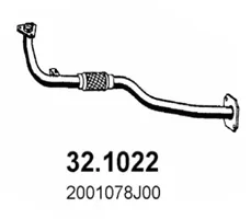 Tubo de escape Nissan PRIMERA · Nissan PRIMERA Hatchback