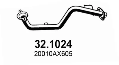 Tubo de escape Nissan MICRA III · Nissan MICRA C+C III · Nissan NOTE