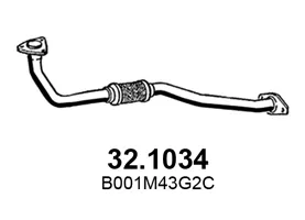Tubo de escape Nissan PICK UP