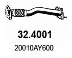 Tubo de escape Nissan MICRA III