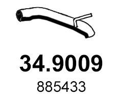 Tubo de escape Opel ASTRA J · Opel ASTRA J GTC · Opel ASTRA J Hatchback Van