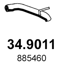Tubo de escape Opel ASTRA J · Opel ASTRA J GTC