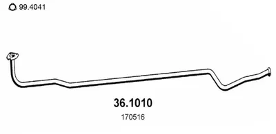 Tubo de escape Peugeot 106 I · Peugeot 106 Van II Hatchback Van · Peugeot 106 Van I Hatchback Van