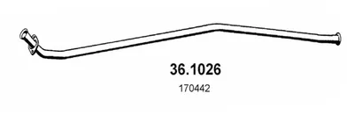 Tubo de escape Peugeot 205 I · Peugeot 205 II · Vw PASSAT B3/B4