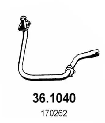 Tubo de escape Peugeot 305 I Break · Peugeot 305 II Break · Peugeot 305 I