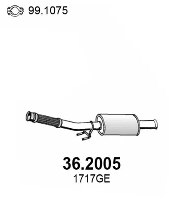 Presilenciador Peugeot 407 · Peugeot 407 SW