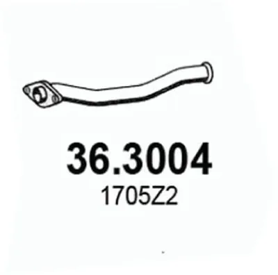 Tubo de escape Peugeot 206 Hatchback · Peugeot 206 Van