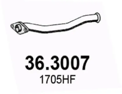 Tubo de escape Peugeot 206 Hatchback · Peugeot 206 CC · Peugeot 206 Saloon
