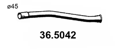 Tubo de escape Peugeot 205 I Convertible · Peugeot 205 II · Peugeot 205 Hatchback Van