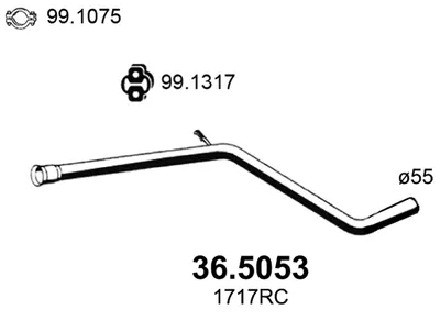 Tubo de escape Citroën DS4 · Peugeot 308 I · Peugeot 308 CC