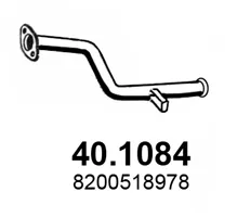 Tubo de escape Renault CLIO II · Renault CLIO II Hatchback Van · Renault TWINGO II