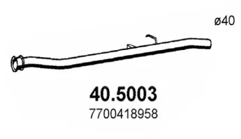 Tubo de escape Renault CLIO II · Renault CLIO II Hatchback Van