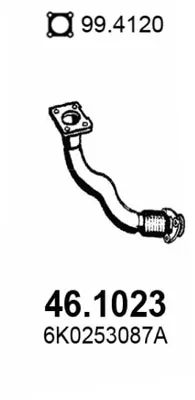 Tubo de escape Seat CORDOBA · Seat IBIZA II
