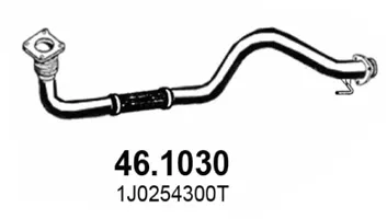 Tubo de escape Seat TOLEDO II · Seat LEON · Skoda OCTAVIA I Combi
