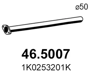 Tubo de escape Audi A3 · Audi A3 Sportback · Audi A3 Convertible