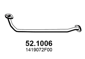 Tubo de escape Suzuki ALTO IV · Suzuki ALTO VII · Suzuki ALTO V