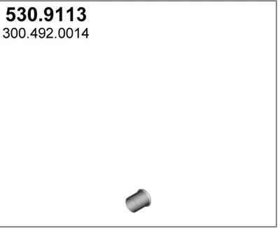 Tubo de escape ASSO 530.9113