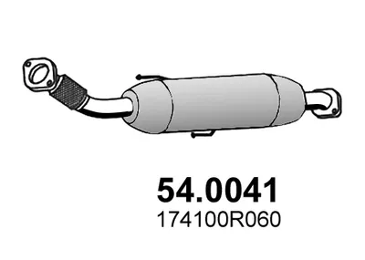 Catalizador ASSO 54.0041