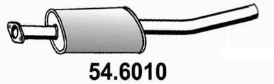 silenciador del medio Toyota CARINA E VI Saloon · Toyota CARINA E VI · Toyota CARINA E VI Sportswagon