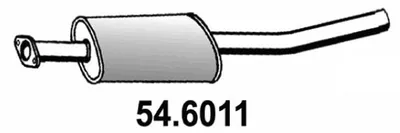 silenciador del medio Toyota CARINA E VI Saloon · Toyota CARINA E VI · Toyota CARINA E VI Sportswagon