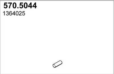 Tubo de escape ASSO 570.5044