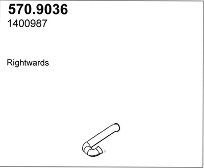 Tubo de escape ASSO 570.9036