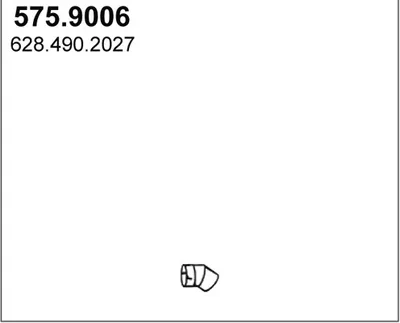 Tubo de escape ASSO 575.9006