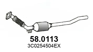Catalizador ASSO 58.0113