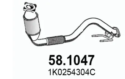 Tubo de escape Seat ALTEA · Seat TOLEDO III · Seat LEON