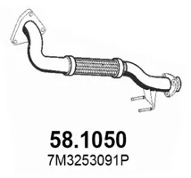 Tubo de escape Ford GALAXY I · Ford GALAXY MK I VAN · Seat ALHAMBRA