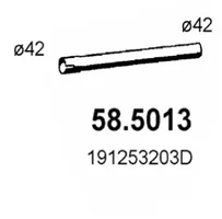 Tubo de escape Vw PASSAT B3/B4 · Vw PASSAT B3/B4 Variant · Vw GOLF II