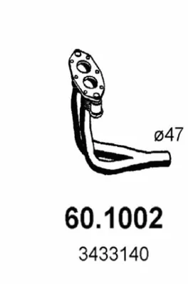 Tubo de escape Volvo 460 · Volvo 480 · Volvo 440