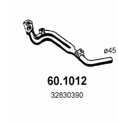 Tubo de escape Volvo 340-360 Saloon · Volvo 340-360