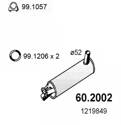 Presilenciador Volvo 240 · Volvo 240 Kombi · Volvo 260