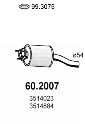Presilenciador Volvo 940 · Volvo 940 II · Volvo 940 II Estate