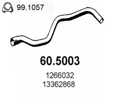 Tubo de escape Volvo 240 · Volvo 240 Kombi · Volvo 260