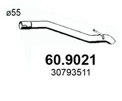 Tubo de escape Volvo S40 II · Volvo V50