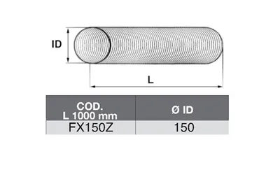 Tubo de escape ASSO FX150Z