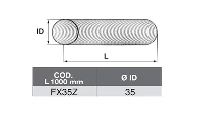 Tubo de escape ASSO FX35Z