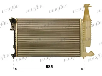 Radiador, refrigeración del motor Citroën BERLINGO / BERLINGO FIRST Box Body/MPV · Citroën BERLINGO / BERLINGO FIRST MPV · Peugeot PARTNER Box Body/MPV
