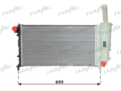 Radiador, refrigeración del motor Fiat PUNTO · Fiat PUNTO Hatchback Van · Aixam A.751