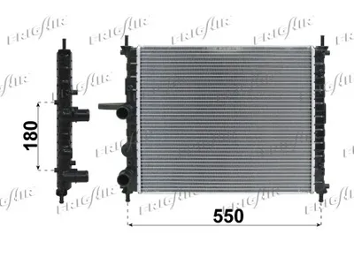Radiador, refrigeración del motor Fiat BRAVA · Fiat BRAVO I · Fiat MAREA