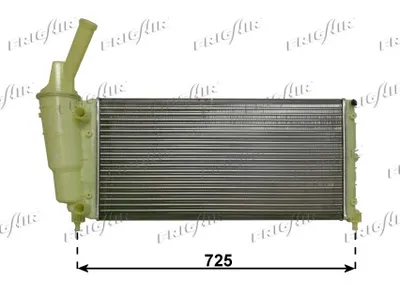 Radiador, refrigeración del motor Lancia Y