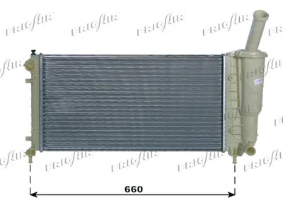 Radiador, refrigeración del motor Fiat PUNTO · Fiat IDEA