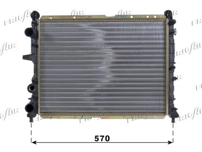 Radiador, refrigeración del motor Lancia DEDRA · Alfa Romeo 155 · Fiat TEMPRA