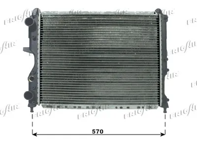 Radiador, refrigeración del motor Lancia DEDRA · Alfa Romeo 155 · Fiat TEMPRA