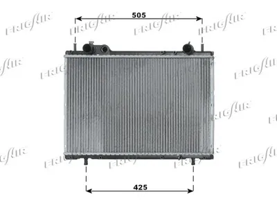 Radiador, refrigeración del motor Fiat BRAVA · Fiat BRAVO I · Fiat MAREA