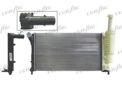 Radiador, refrigeración del motor Fiat PANDA · Fiat PANDA Hatchback Van